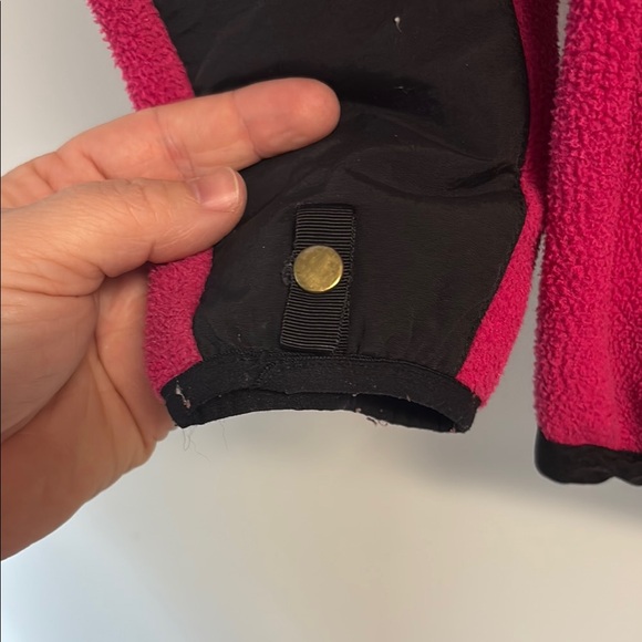 The North Face Pink and Black Kids Jacket - Picture 6 of 8